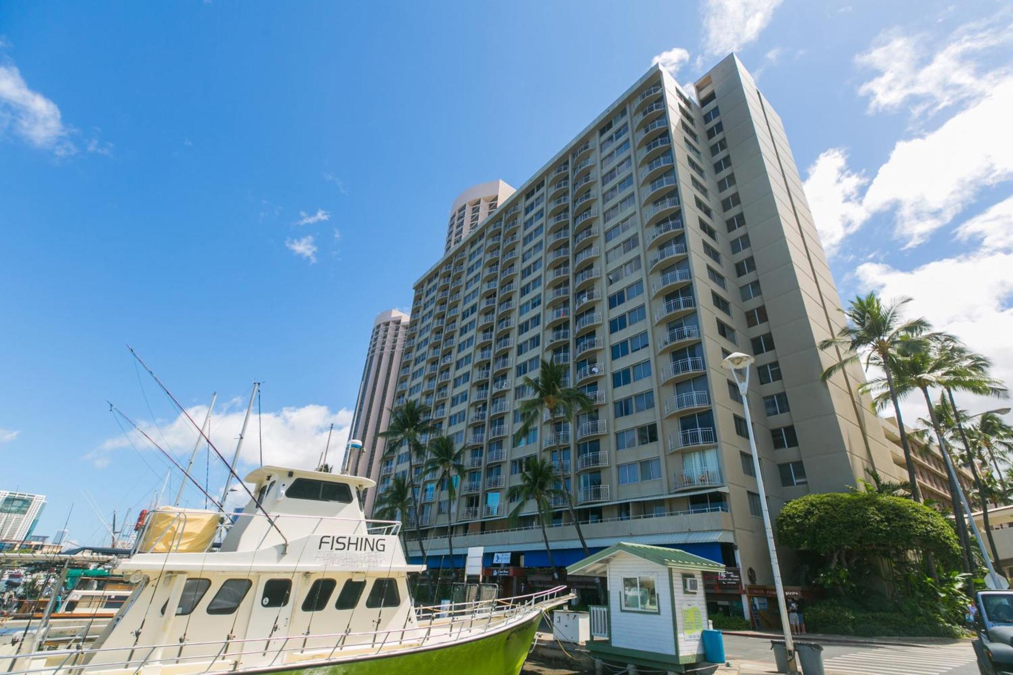 Ilikai Marina 1091 City View Studio Honolulu Buitenkant foto