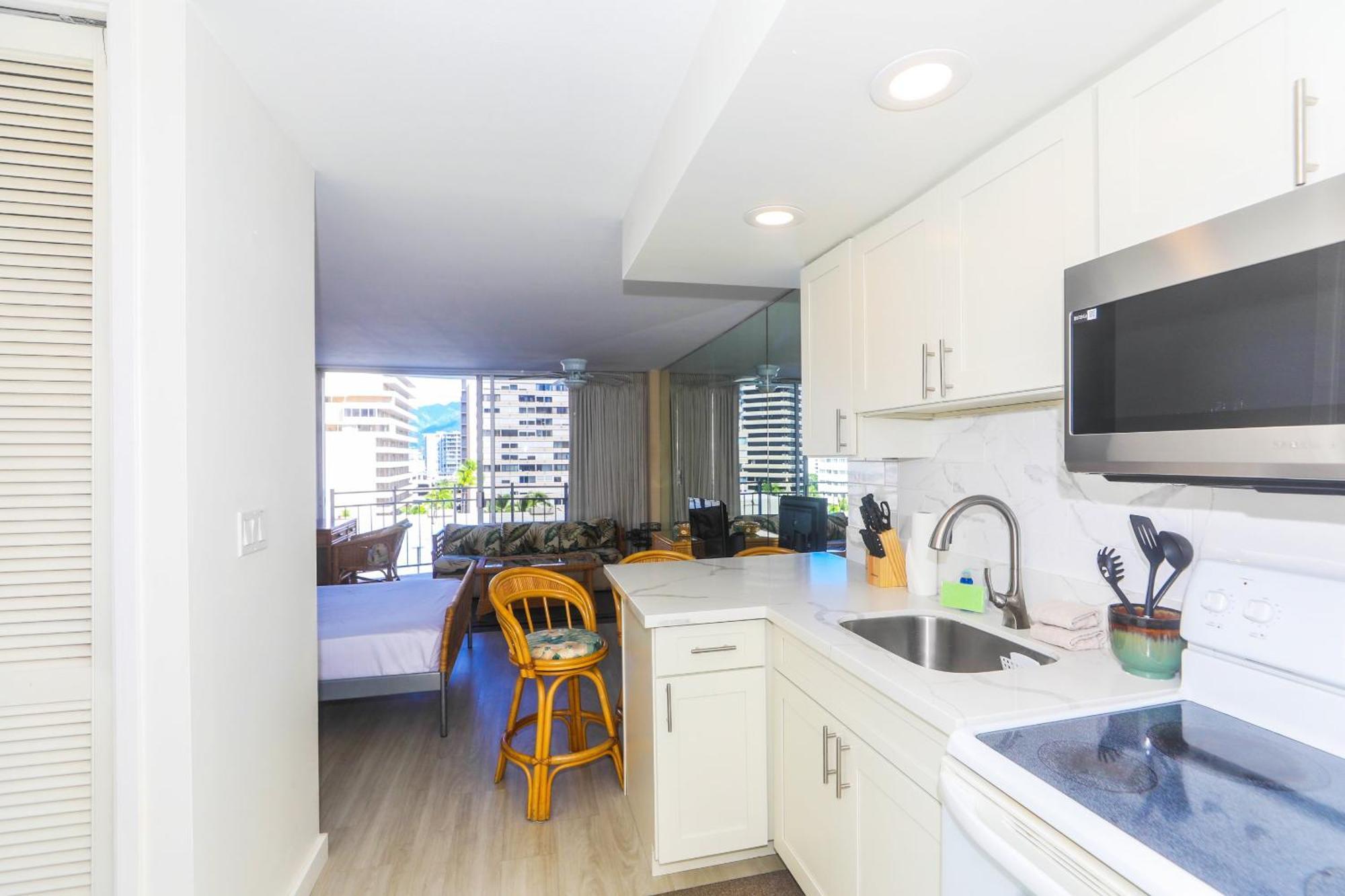 Ilikai Marina 1091 City View Studio Honolulu Buitenkant foto